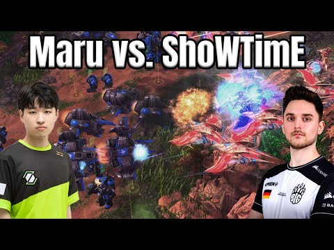Maru Tries to Shatter ShoWTimE's Wall in this BANGER bo3 TvP