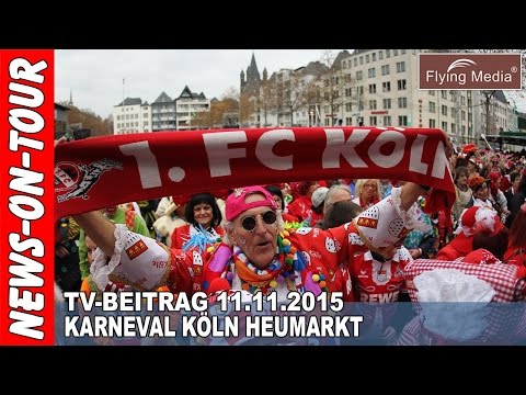Kölle Alaaf! 11.11.2015 | TV-Beitrag! KÖLN KARNEVAL Heumarkt | Sessionseröffnung Kölner Karneval