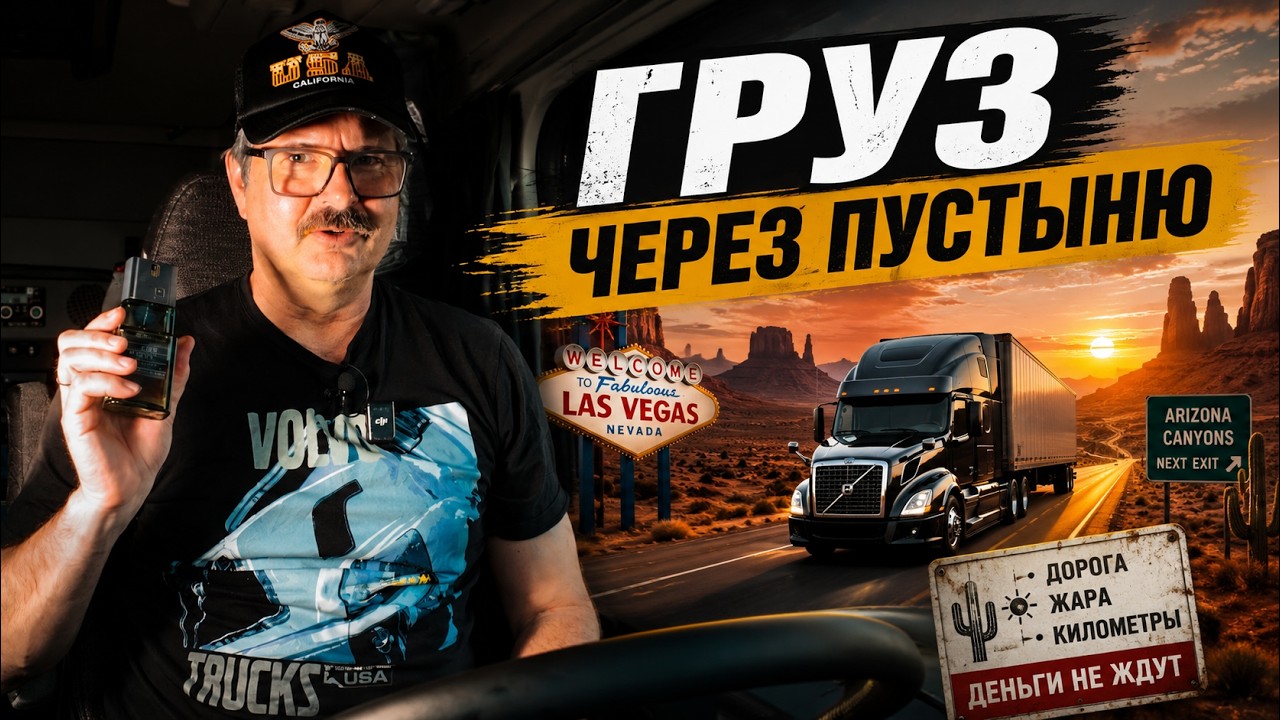 Груз из Калифорнии: форсирую Лас-Вегас и каньоны Аризоны!!!