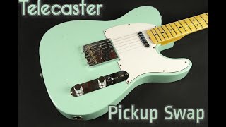 Video thumbnail for Fender Telecaster Pickup replacement with Tex Mex Pickups - Rybal Custom Guitars by Ryan Ball