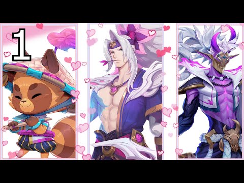 Yasuo, Teemo, Thresh, Spirit Blossom Supports C-B part 1-League of Legends (With commentary)