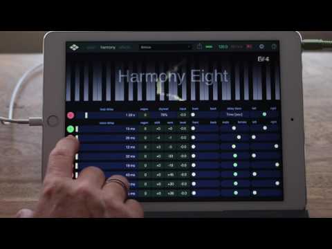 Harmony Eight - Pitch shifting delay for iPad and iPhone