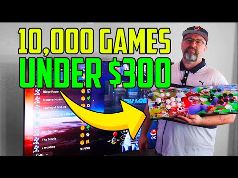 Pandora 3D Saga Gaming Console 10,000 Games | Way Back Arcades