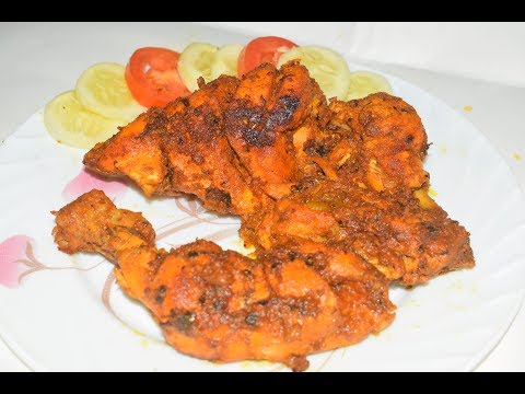 Chicken Tandoori without Tandoor and Oven at home | Delicious Chicken Recipe Video