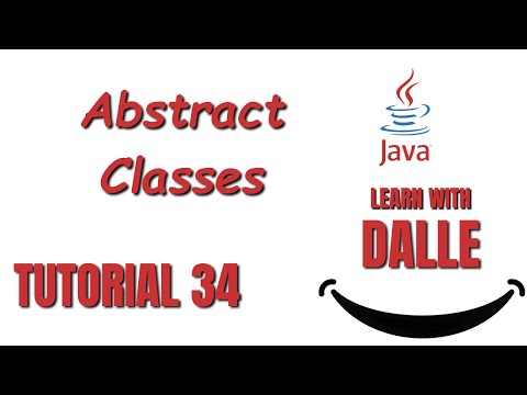 Abstract Classes Java Tutorial 34