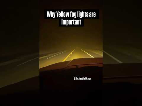 Do you run yellow fog lights?