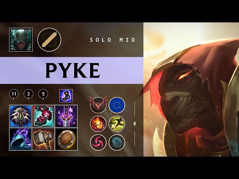 Pyke Mid vs Viktor - EUW Grandmaster Patch 26.01