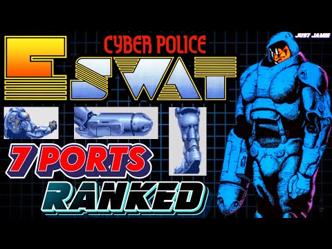 Which Version of Cyber Police ESWAT Did I Rank No.1? #eswat #segagames #arcadegames 