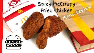 McDonald's Spicy McCrispy Fried Chicken | Menu Review McDonald's Australia