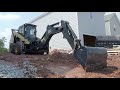 Cat® BH130 Backhoe Attachment at Work