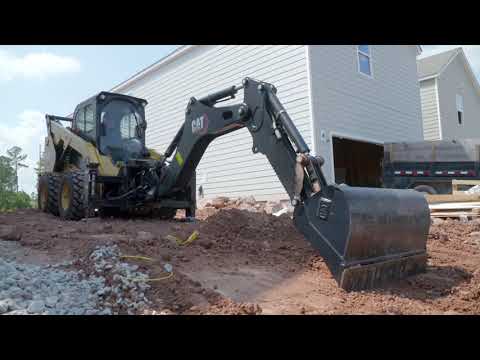 Cat® BH130 Backhoe Attachment at Work