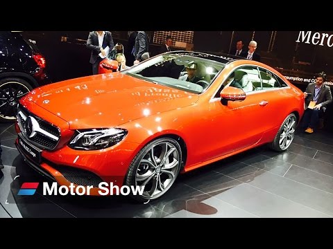 2017 Mercedes E Class Coupe - First Look at Detroit Motor Show