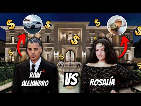 ¿Quién tiene más DINERO RAUW ALEJANDRO o ROSALÍA?