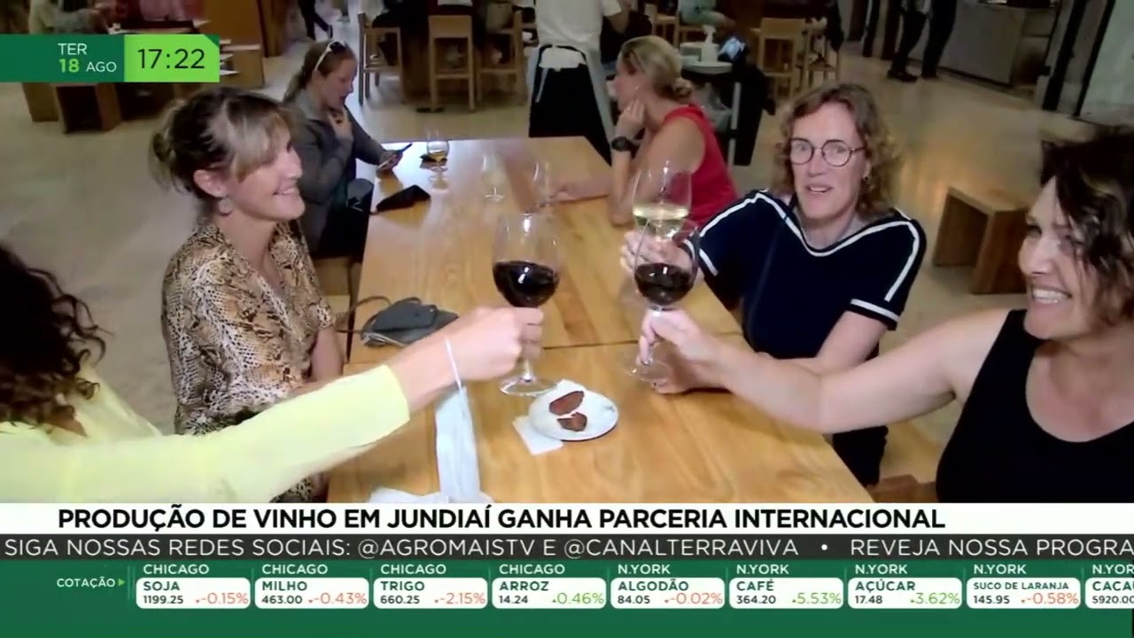Produção de vinho em Jundiaí ganha parceria internacional