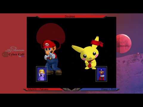 Cafe Melee 10 Doubles - KittyMW + Patcake vs Rick + Wasp