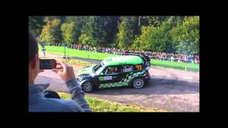 preview picture of video 'Epingle Ménil de Senones - ES10 spéciale du pays d'ormont Rallye de france 2012'