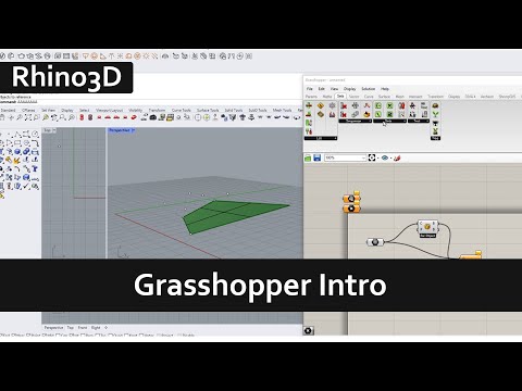Grasshopper Intro - Get Started Right - With Demo. Rhino 3D.