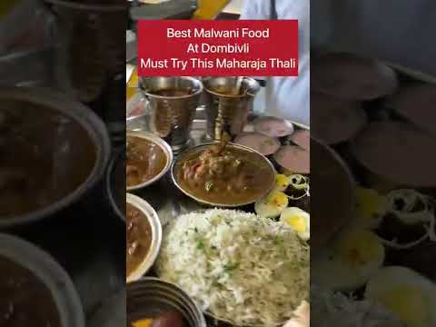 Best Malwani Food at Dombivli | Try Maharaja Thali | Per Person Cost Rs. 350
