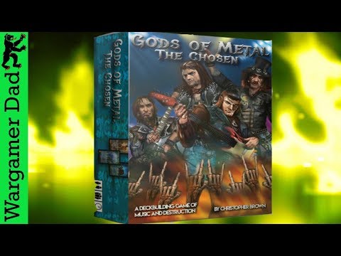A review of Gods of Metal from someone who does not play deck builders