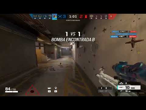 O 4K/CLUTCH MAIS RAPIDO QUE VC VAI VER HOJE (OU NA SUA VIDA) KKKKK - MELHORES MOMENTOS RAINBOW SIX