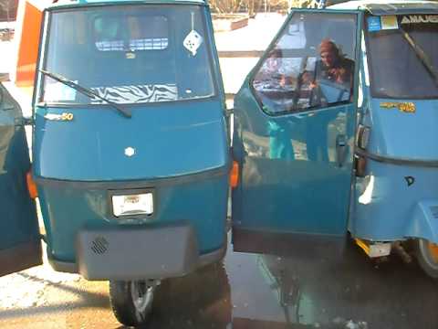 Germano motoclub - Daniele e Dario a castel del piano in ape