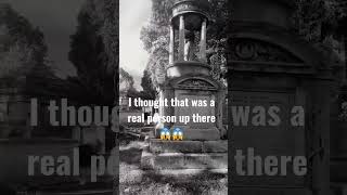 This is one of the Creepiest Statues in this Cemetary! #shorts #Cemetery