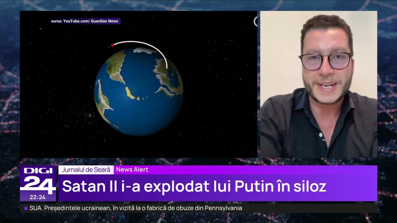 Super-arma lui Putin a eșuat la testul de lansare. Racheta Satan II a explodat în siloz