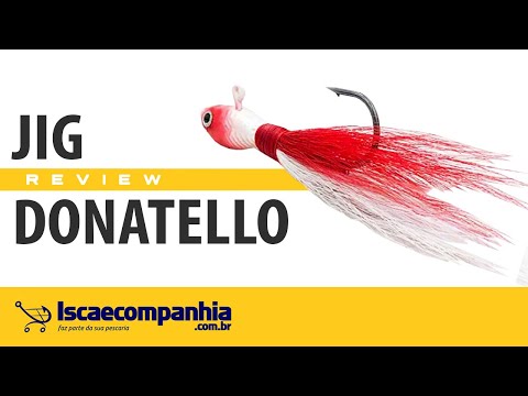 Vídeo Jig Pesca Brasil Donatello - 3/0 10gr