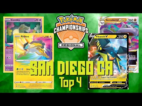 Lost Box Raikou vs Vikavolt/Aerodactyl - Pokemon TCG San Diego Regionals TOP 4