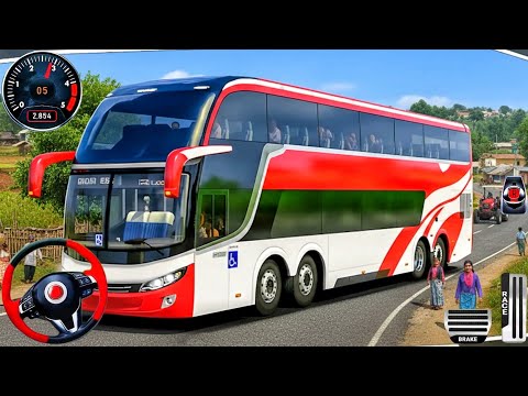 New Offroad Bus Simulator 2026 - Indian Bus Driving 3D - Bus Game Andriod Gameplay