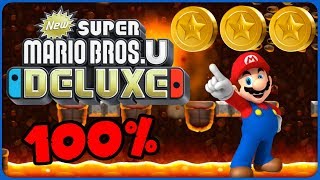 8-4 Firefall Cliffs ❤️ New Super Mario Bros. U Deluxe ❤️ 100% All Star Coins