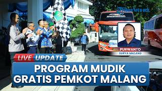 9 Bus Mudik Gratis di Malang Antar 332 Pemudik ke 8 Daerah Jatim, Difasilitasi Pulang Kampung
