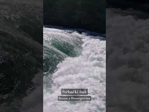 Štrbački buk |Bosna a Hercegovina 🇧🇦| #bosna #vodopad #waterfall #viewpoint #travel #shorts #nature