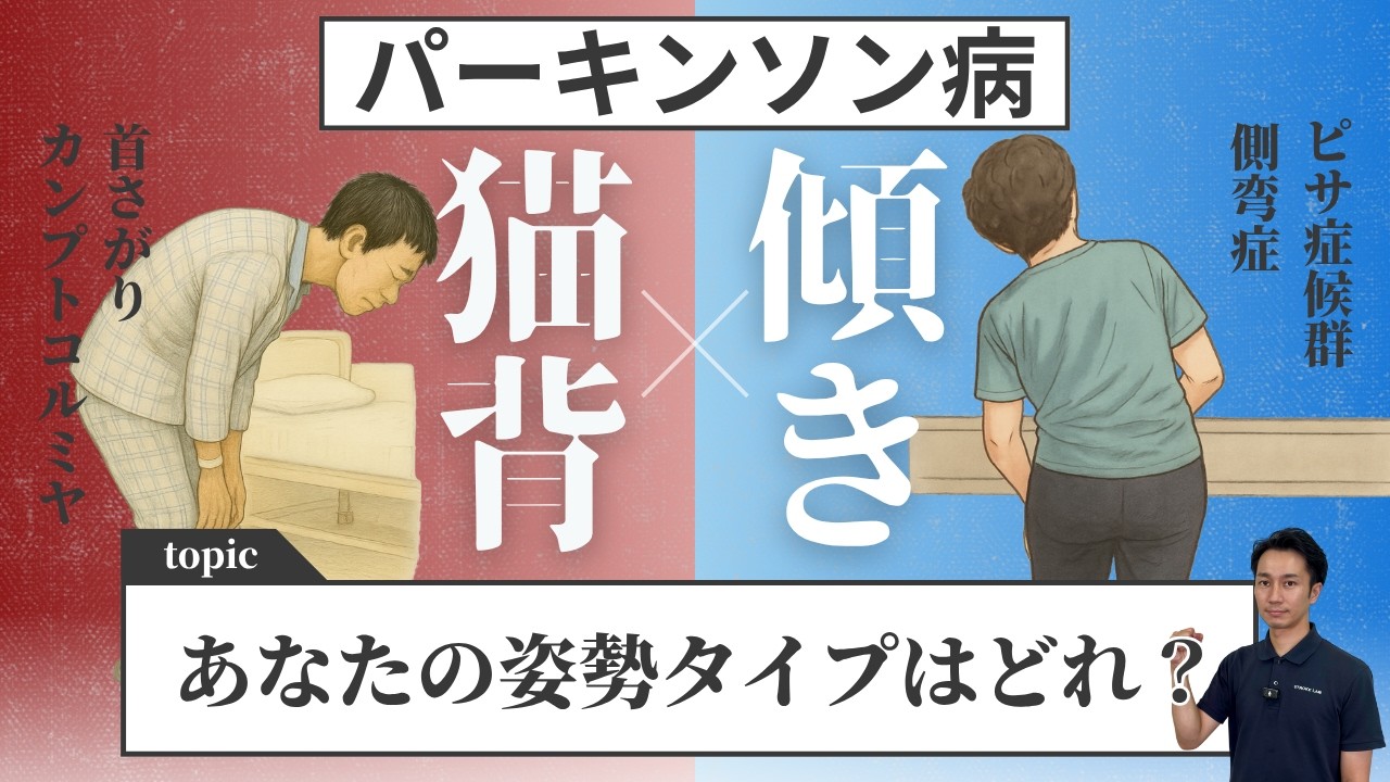 あなたの姿勢タイプはどれ？（猫背×傾き）