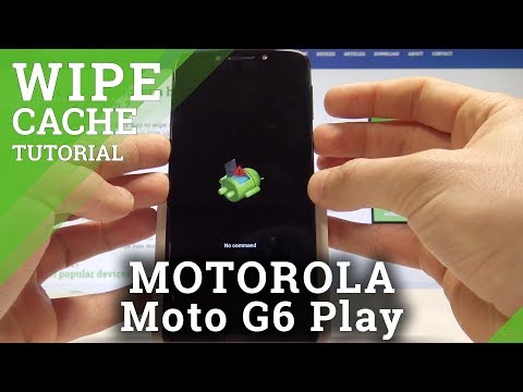 How to Wipe Cache Partition in MOTOROLA Moto G6 Play - Reset Cache Files