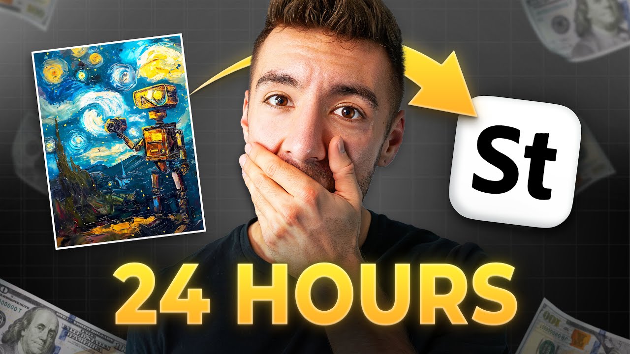 I Uploaded 1,000 AI Images To Adobe Stock in 24 Hours… Here’s What Happened