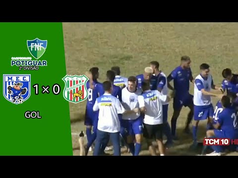 MOSSORÓ 1 × 0 BARAÚNAS GOL CAMPEONATO POTIGUAR SEGUNDA DIVISÃO 2022