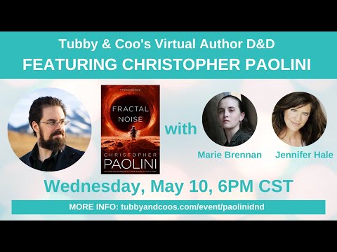 Virtual Author RPG Featuring Christopher Paolini & the Fractalverse