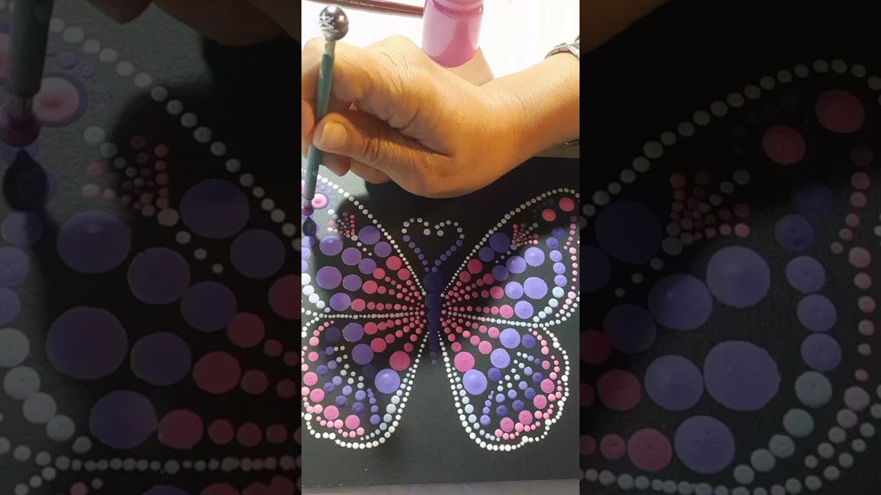 Butterfly Ready to Dot Kits