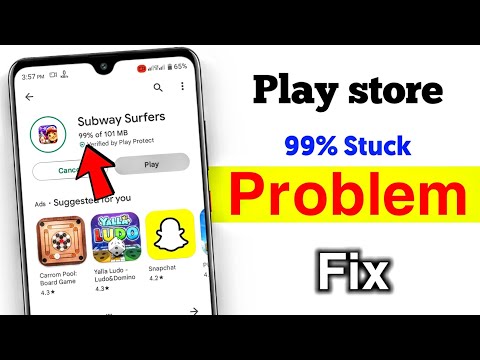 Play store apps 99% stuck problem solved | apps 99% stuck android fix