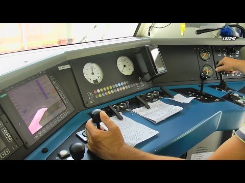 Cabview/Führerstandsmitfahrt Siemens Eurorunner 20 Hercules la Manevra/Shunting/Handlungsspiel