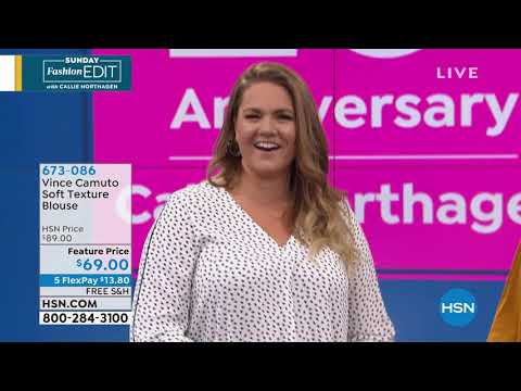 HSN | Sunday Fashion Edit celebrating Callie Northagen's 20th Anniversary 09.22.2019 - 10 AM