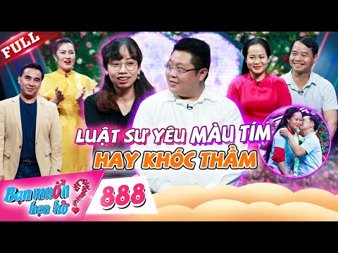 Luật Sư NẶNG KÝ yêu màu tím, đổi màu trước cô nàng TRONG VEO gu BỤNG BỰ | Bạn Muốn Hẹn Hò #888