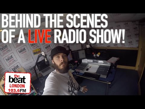 Behind the scenes of my radio show! (Daily vlog)