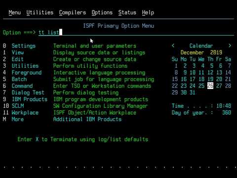 TSOTRAP - Capture TSO command results under ISPF