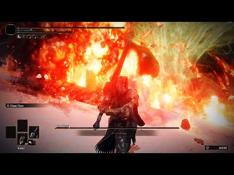 New Fire Giant is the most BROKEN Boss in Elden Ring 🌋