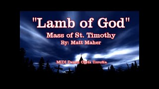 Lamb of God (Mass of St Timothy) - Matt Maher