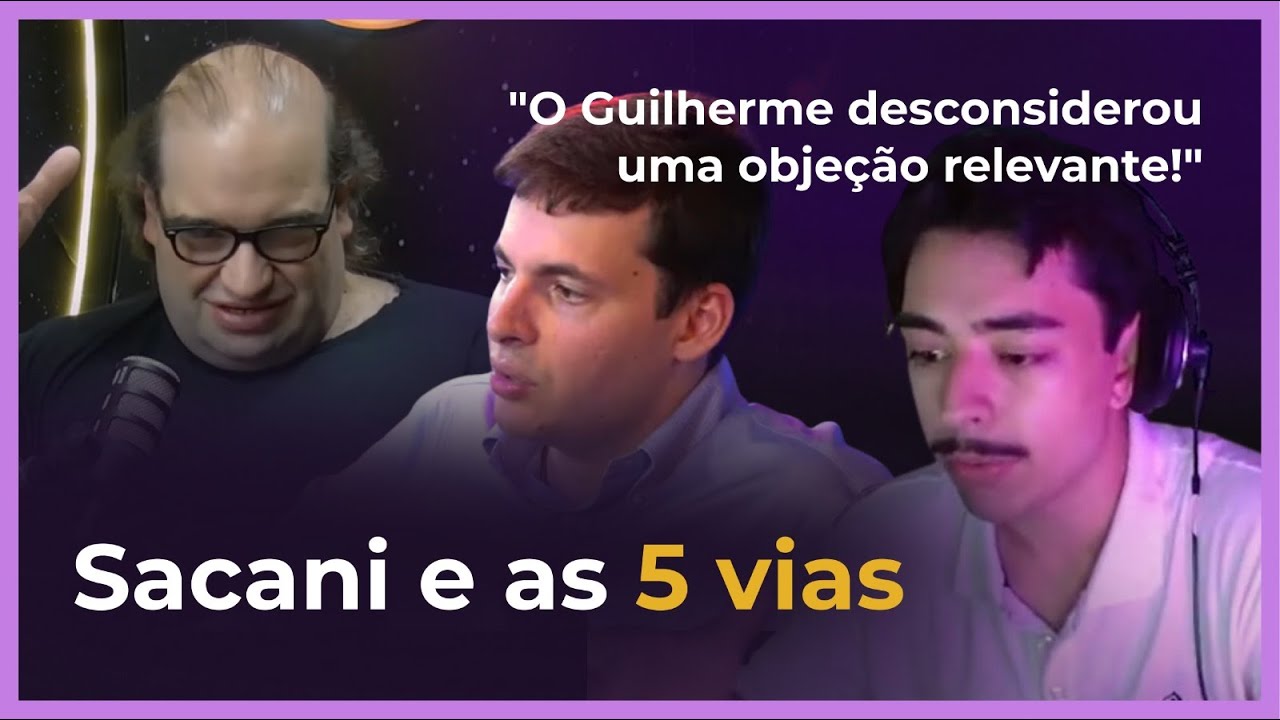 Guilherme Freire TENTOU provar DEUS - Análise lógica