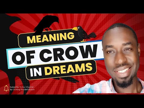 Meaning of CROW in Dreams - Spiritual / General / Biblical meanings