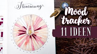 11 MOOD TRACKER Designs im Bullet Journal | deutsch